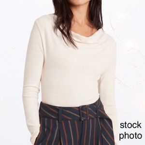 Bodysuit Luxespun Cowl-Neck Thong